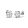 SE5499 — Earrings - 9k White Gold