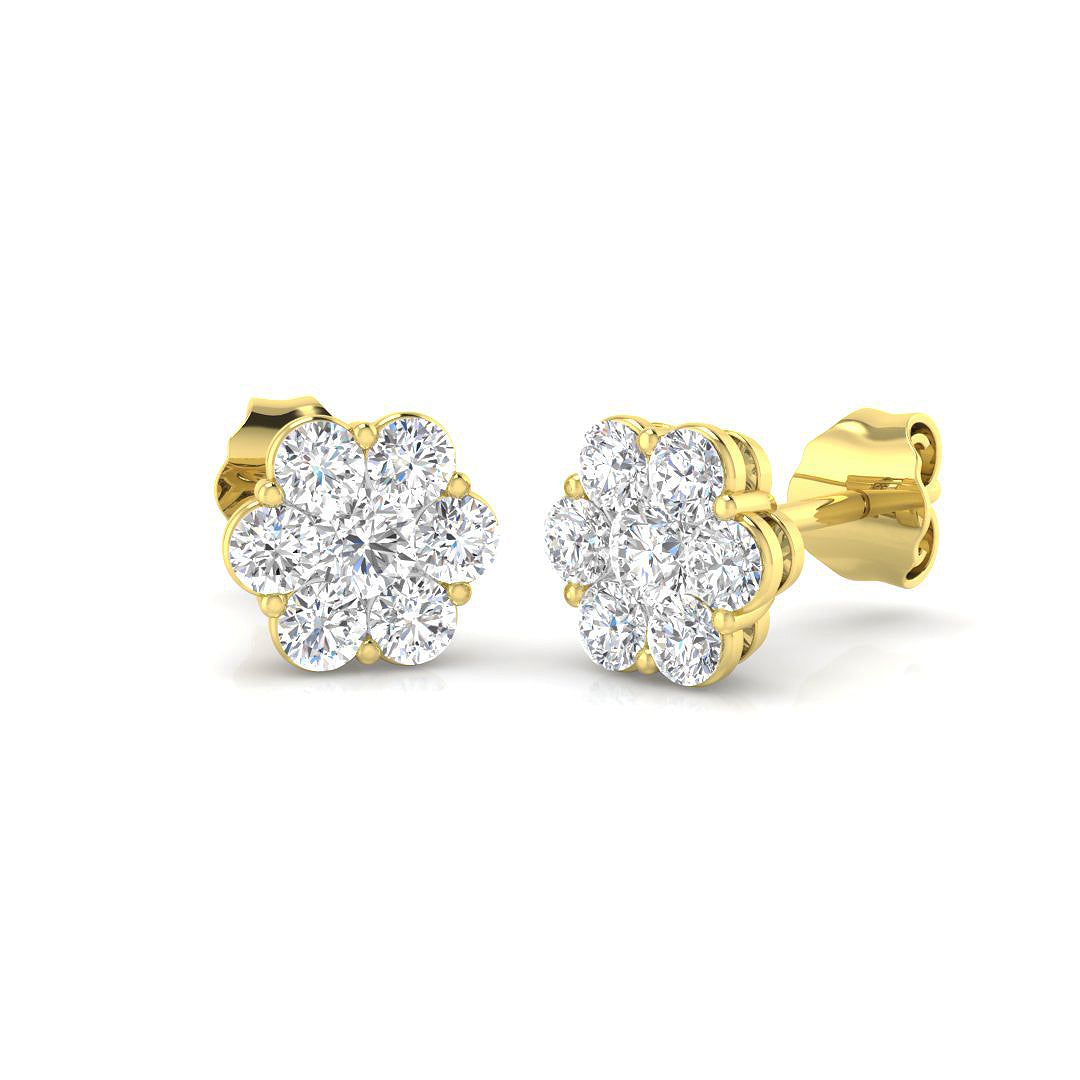 SE5499 — Earrings - 9k Yellow Gold