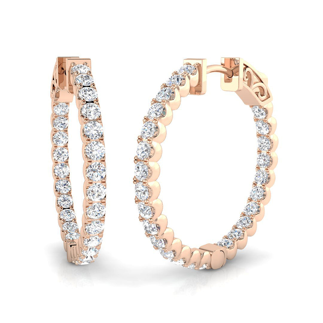 SE5509 — Earrings - 9k Rose Gold