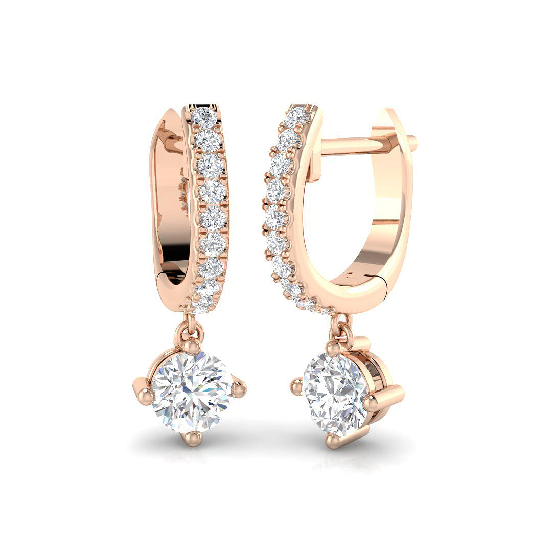 SE5517 — Earrings - 9k Rose Gold