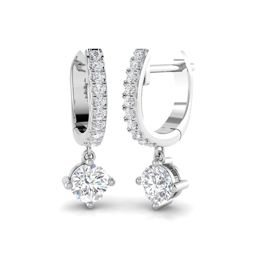 SE5517 — Earrings - 9k White Gold