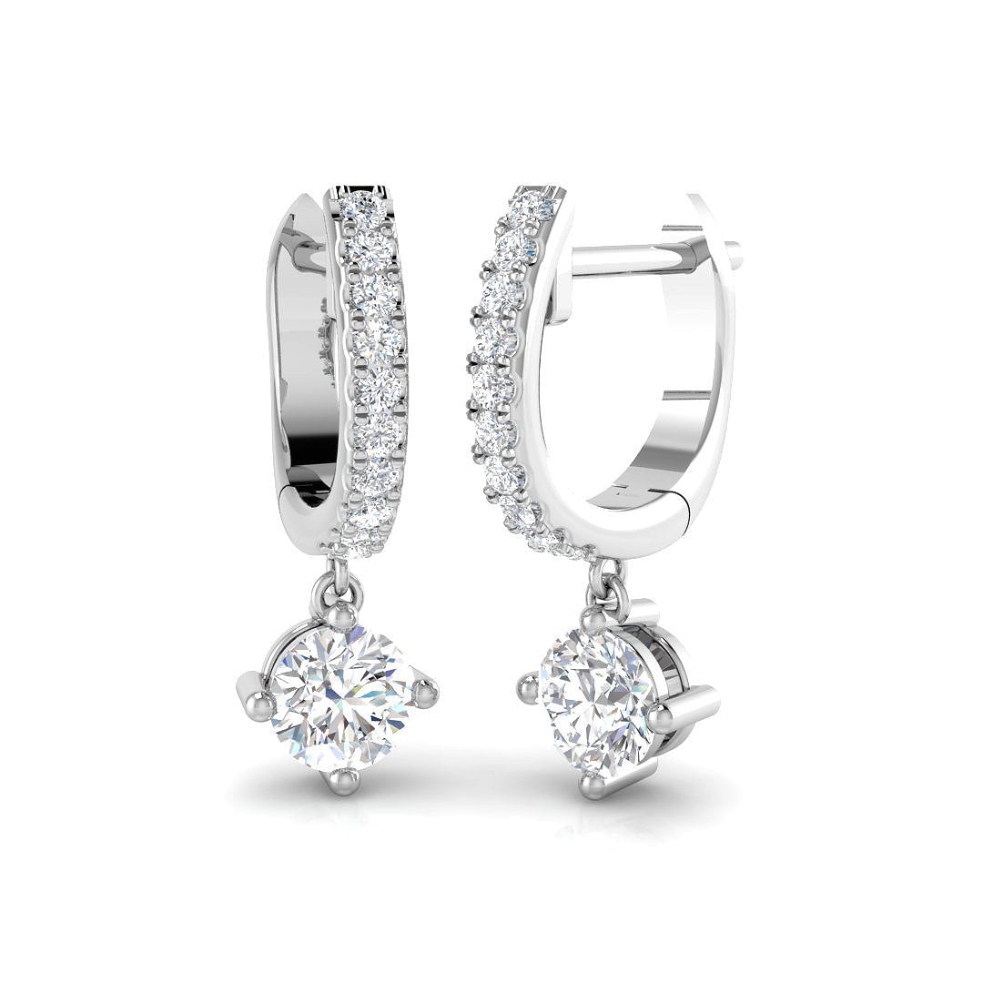 SE5517 — Earrings - 9k White Gold