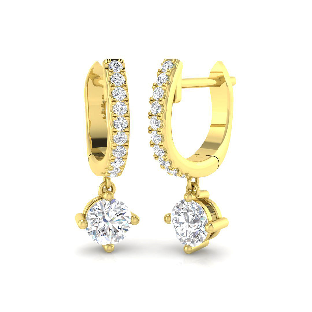 SE5517 — Earrings - 9k Yellow Gold