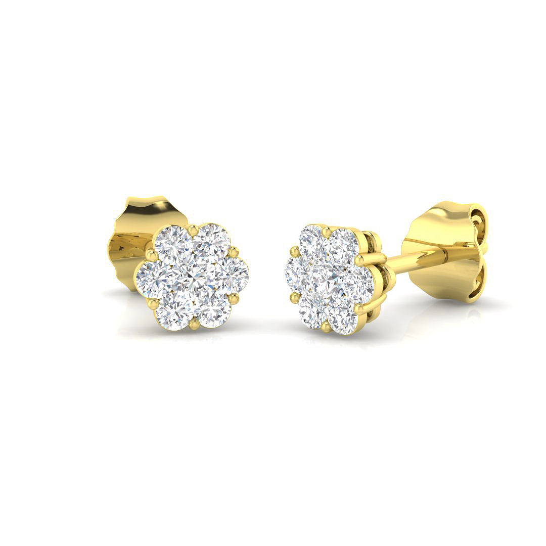 SE5518 — Earrings - 9k Yellow Gold