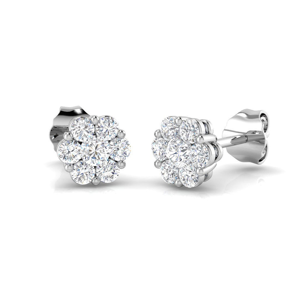 SE5519 — Earrings - 9k White Gold