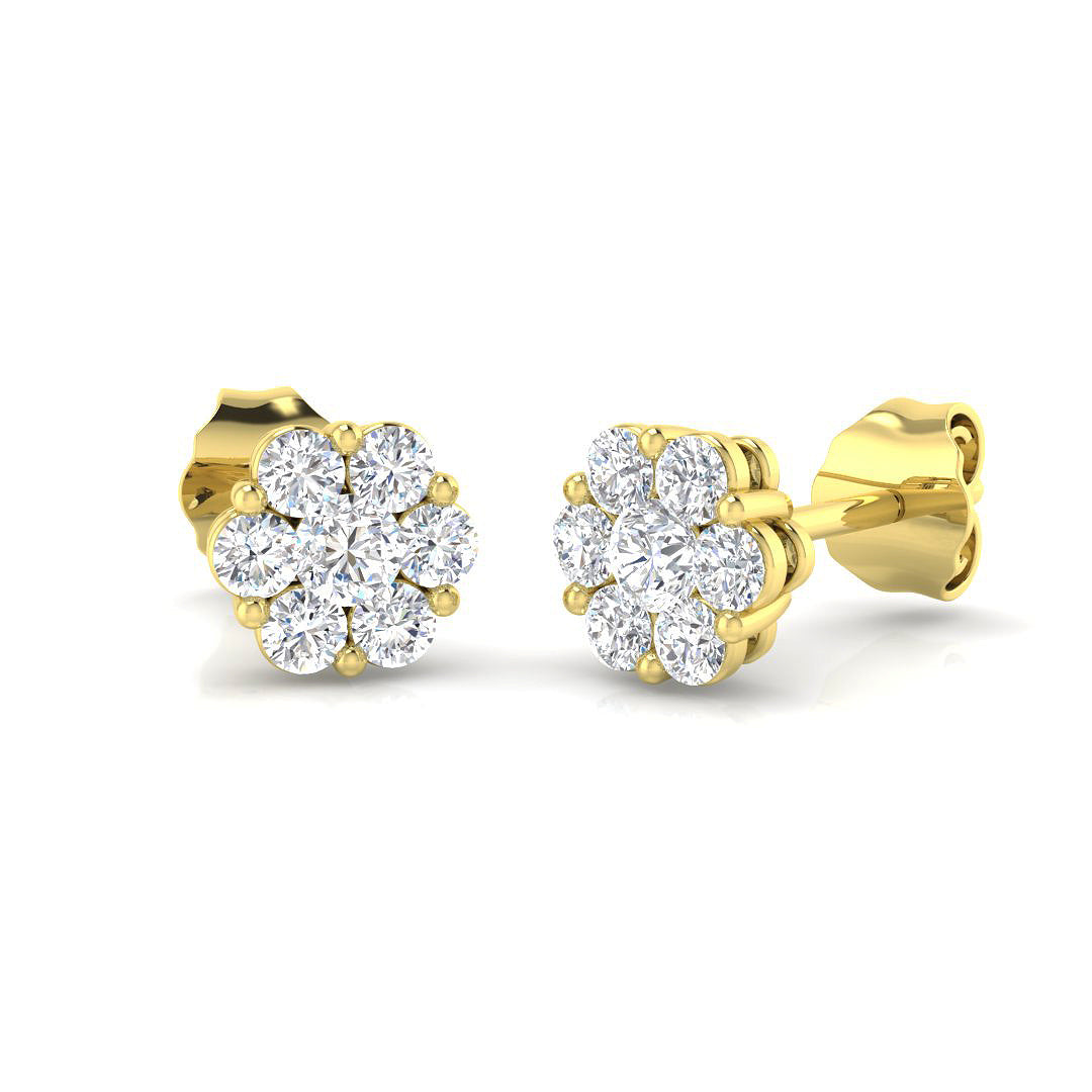 SE5519 — Earrings - 9k Yellow Gold