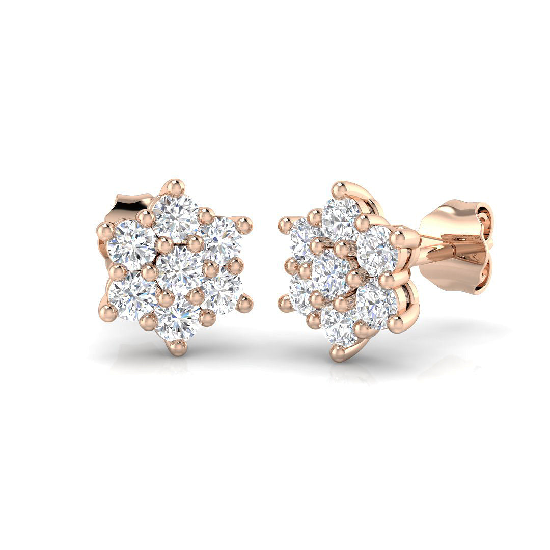 SE5521 — Earrings - 9k Rose Gold