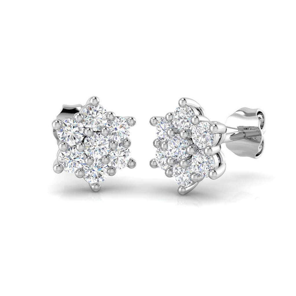 SE5521 — Earrings - 9k White Gold