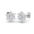 SE5521 — Earrings - 9k White Gold