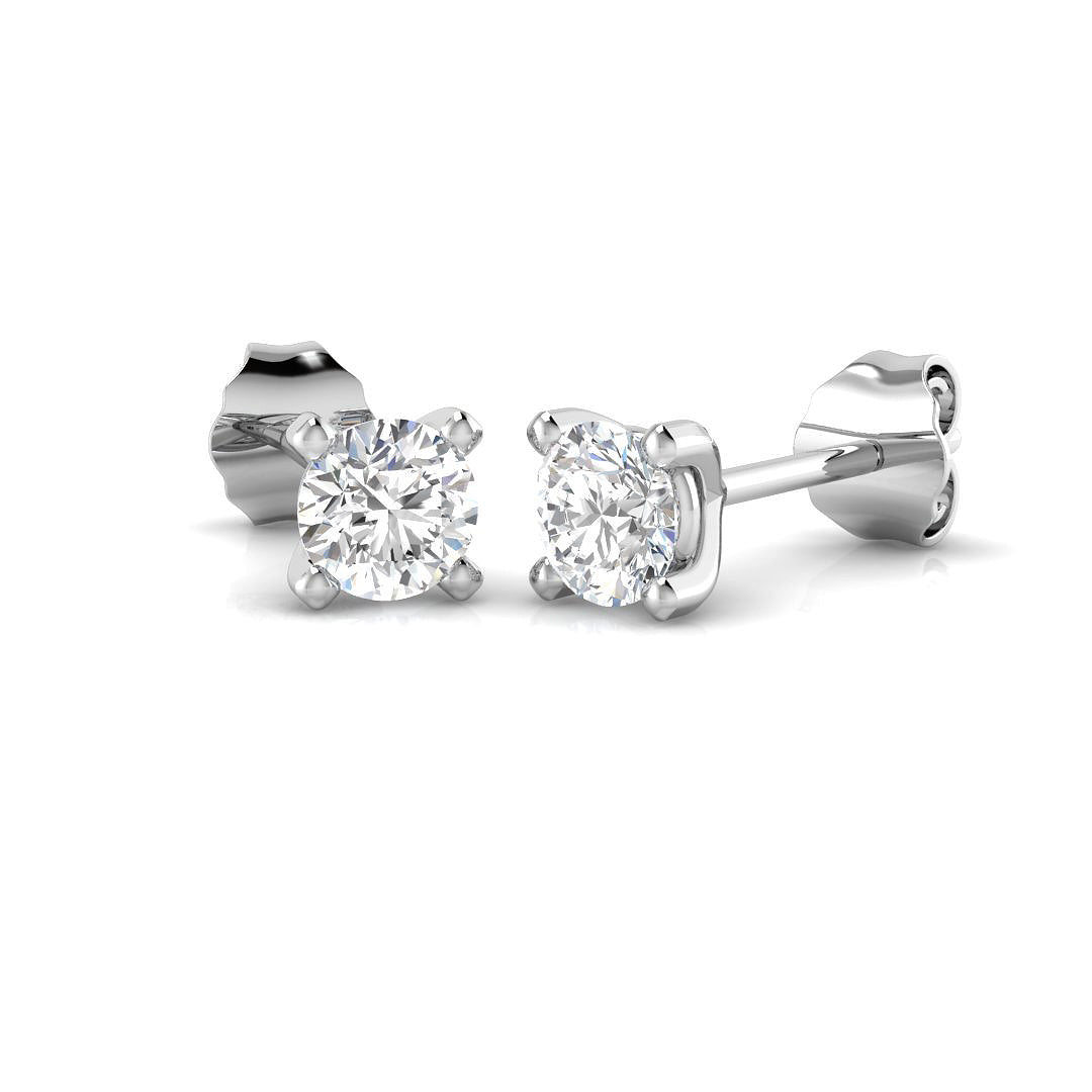 SE5525 — Earrings - 9k White Gold