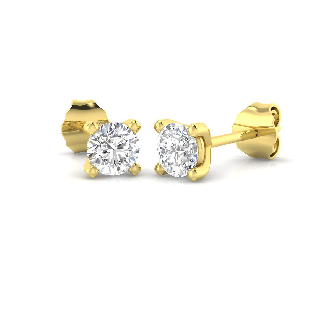 SE5525-4.3 — Earrings - 9k Yellow Gold