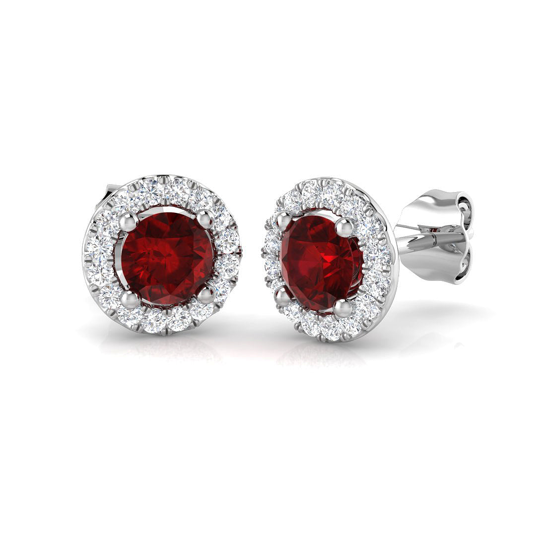 SE5526 — Earrings - 9k White Gold