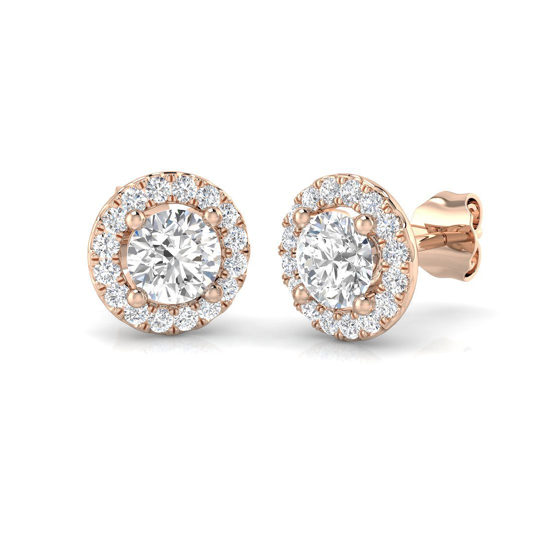 SE5526-5.0 — Earrings - 9k Rose Gold