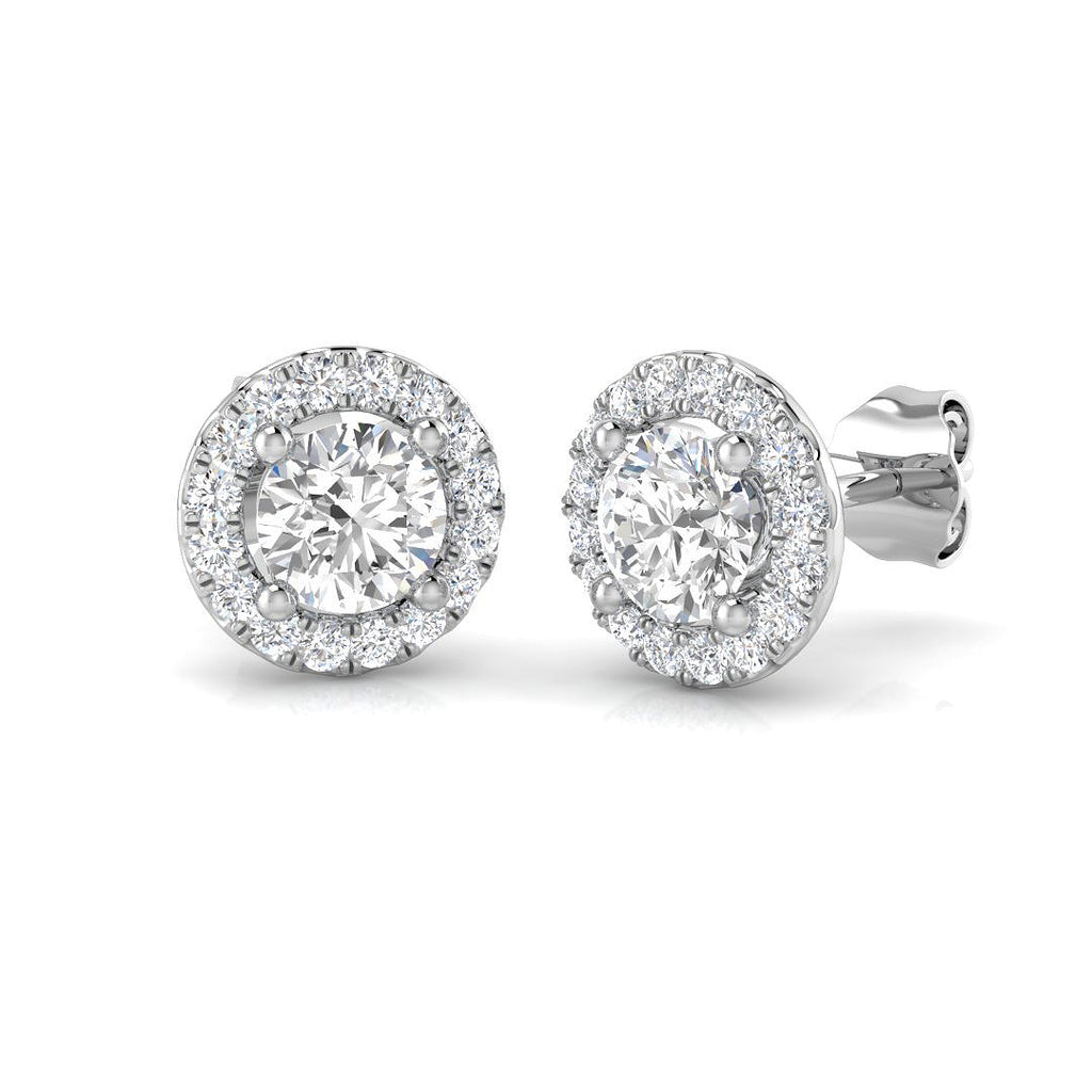 SE5526-5.0MM — Earrings - 9k White Gold