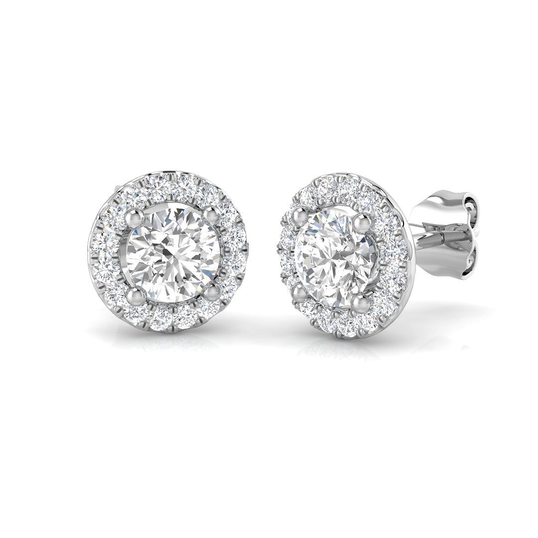 SE5526-5.0MM — Earrings - 9k White Gold