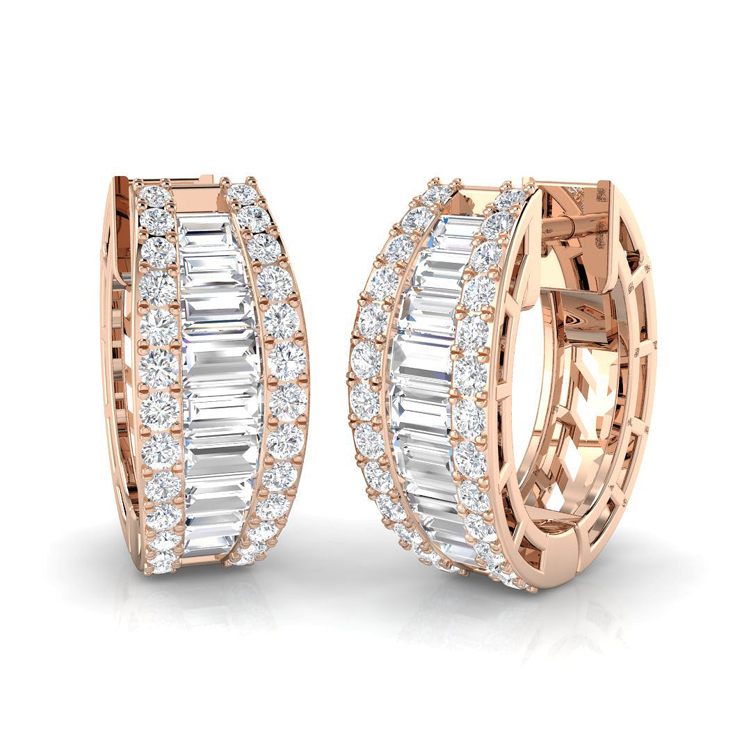 SE5528 — Earrings - 9k Rose Gold
