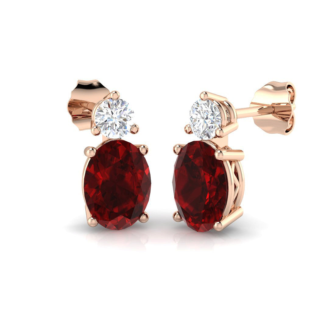 SE5535 — Earrings - 9k Rose Gold