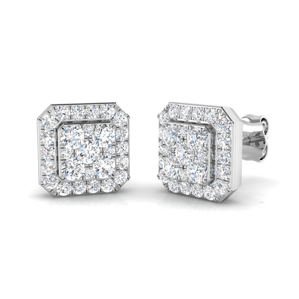 SE5536 — Earrings - 9k White Gold