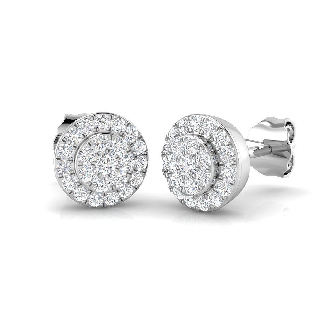 SE5539 — Earrings - 9k White Gold