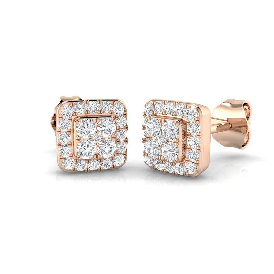 SE5540 — Earrings - 9k Rose Gold