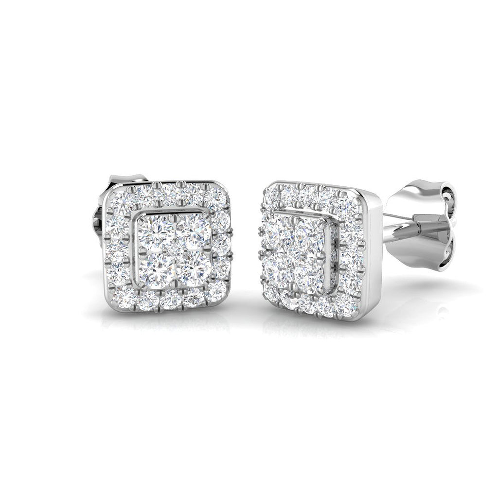SE5540 — Earrings - 9k White Gold
