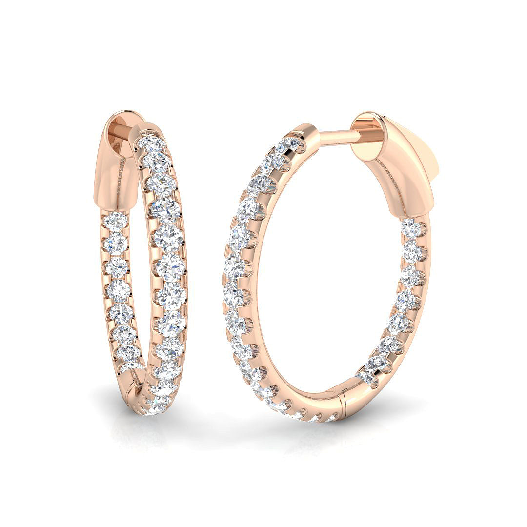 SE5541 — Earrings - 9k Rose Gold