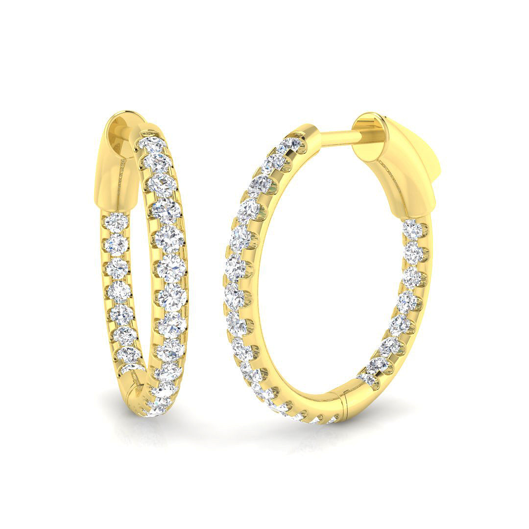 SE5541 — Earrings - 9k Yellow Gold