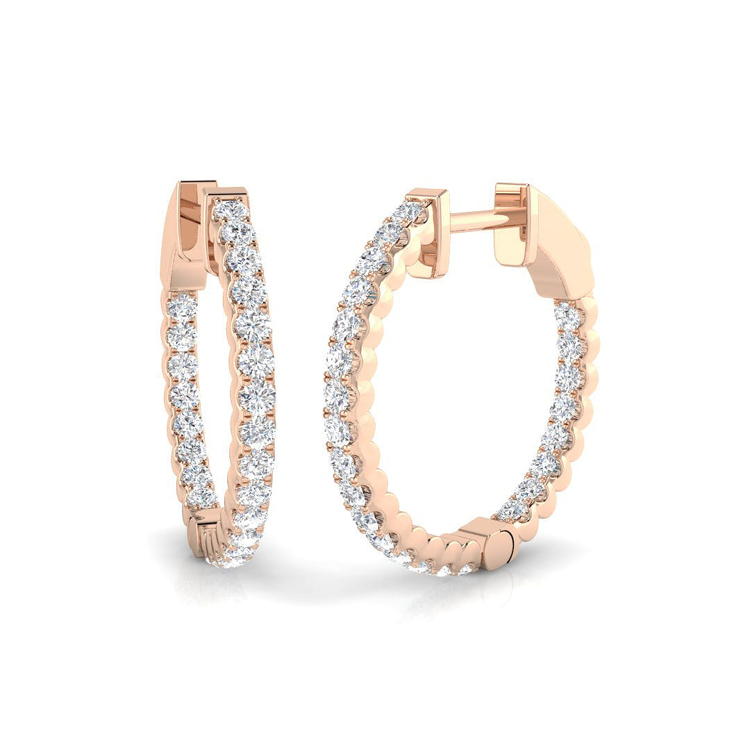 SE5542 — Earrings - 9k Rose Gold