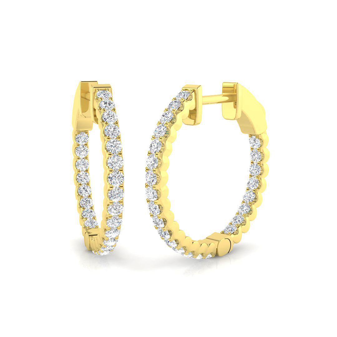 SE5542 — Earrings - 9k Yellow Gold