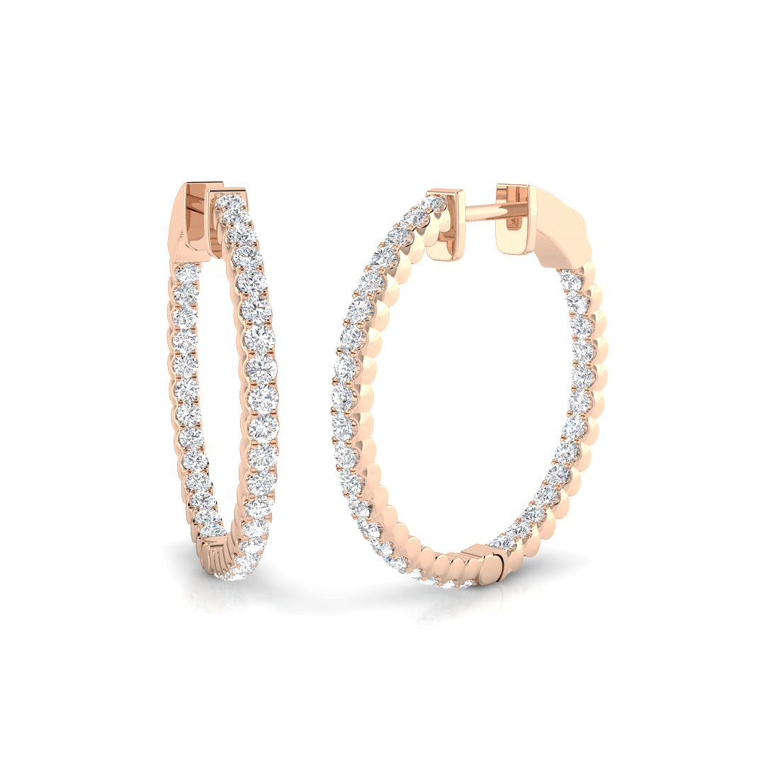 SE5543 — Earrings - 9k Rose Gold