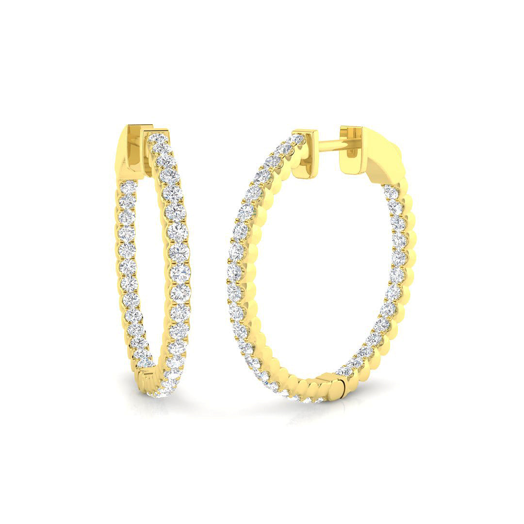 SE5543 — Earrings - 9k Yellow Gold