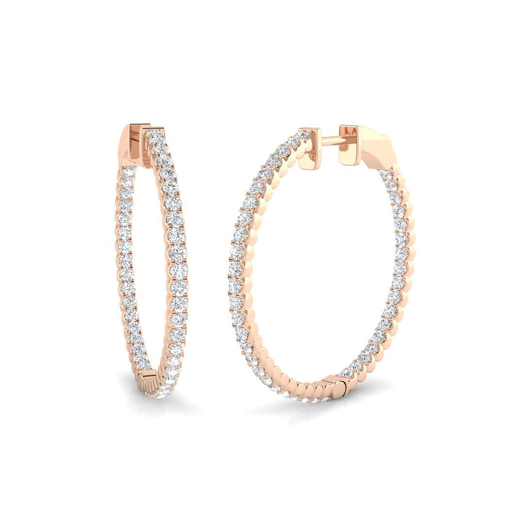 SE5544 — Earrings - 9k Rose Gold