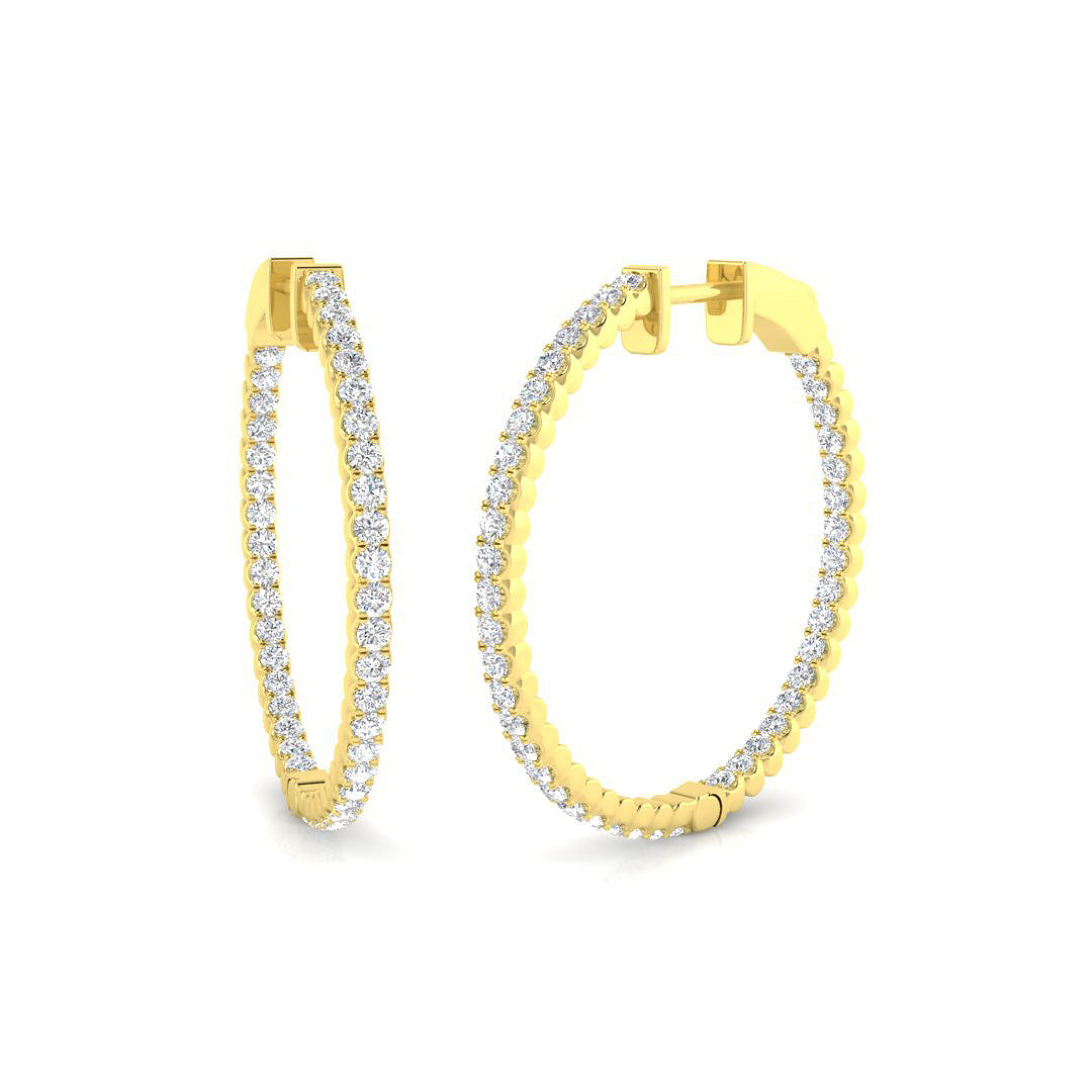 SE5544 — Earrings - 9k Yellow Gold