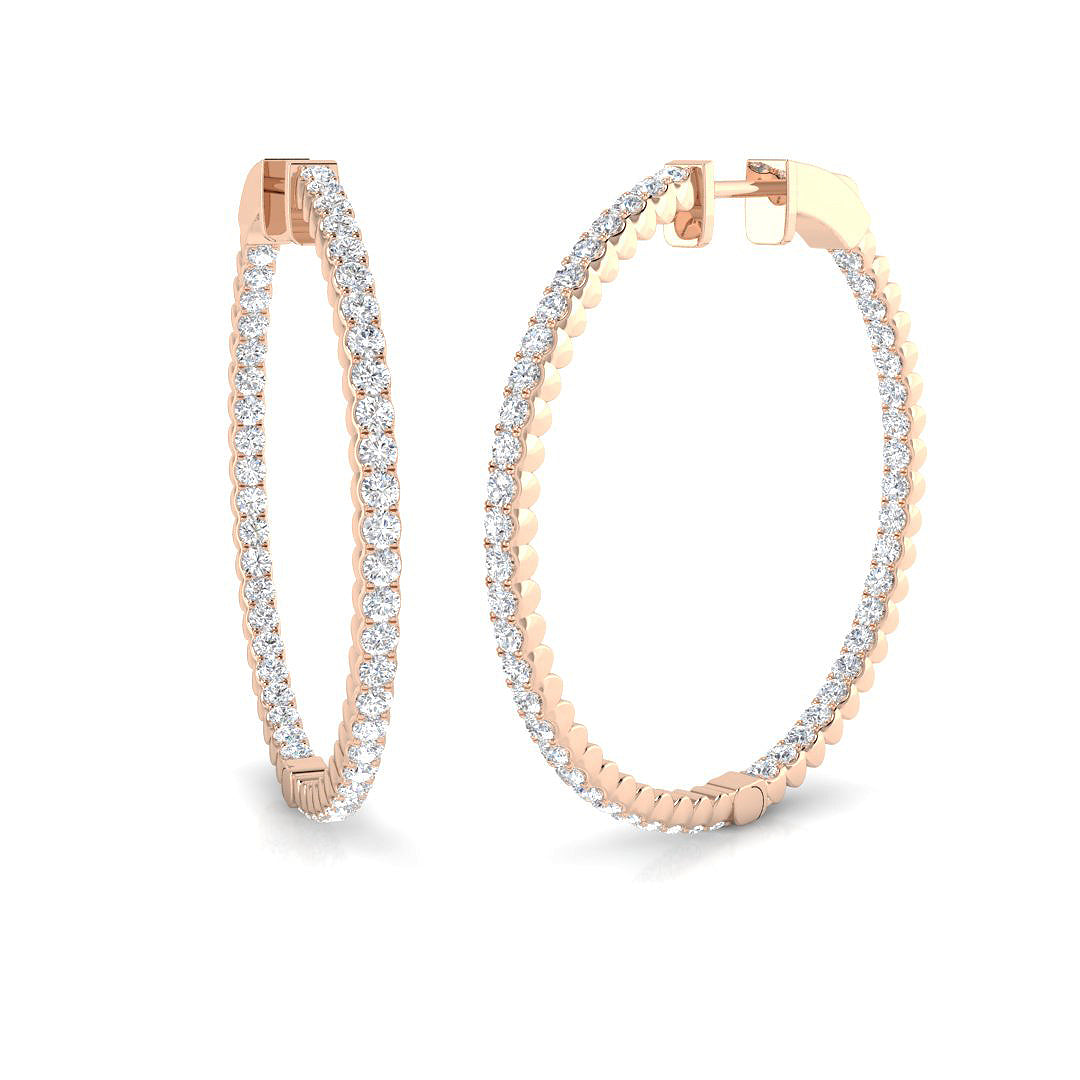 SE5545 — Earrings - 9k Rose Gold