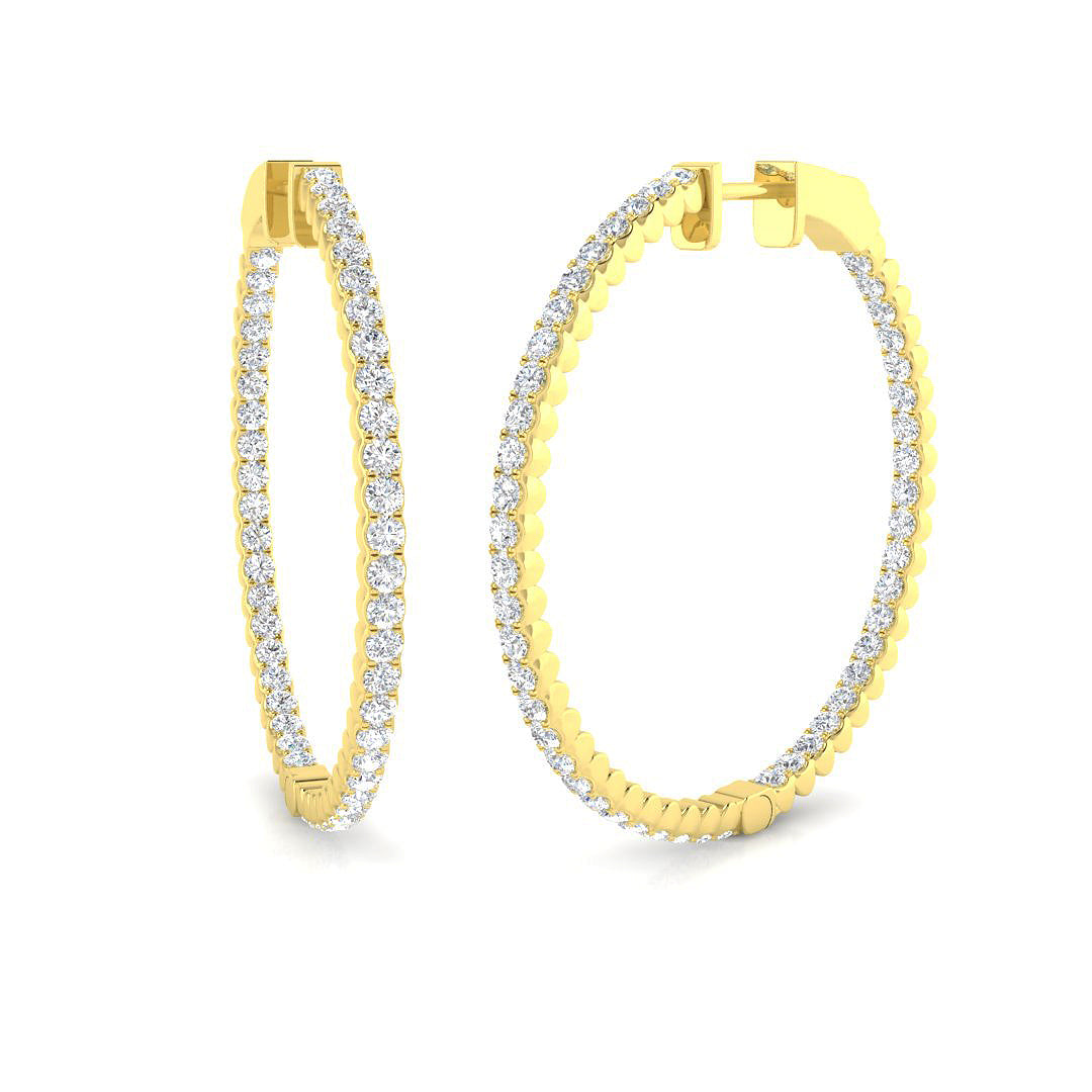 SE5545 — Earrings - 9k Yellow Gold
