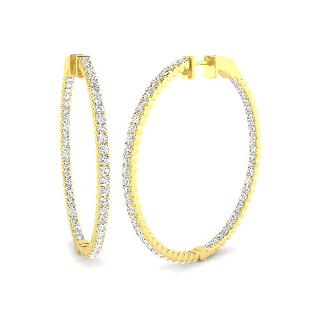 SE5546 — Earrings - 9k Yellow Gold