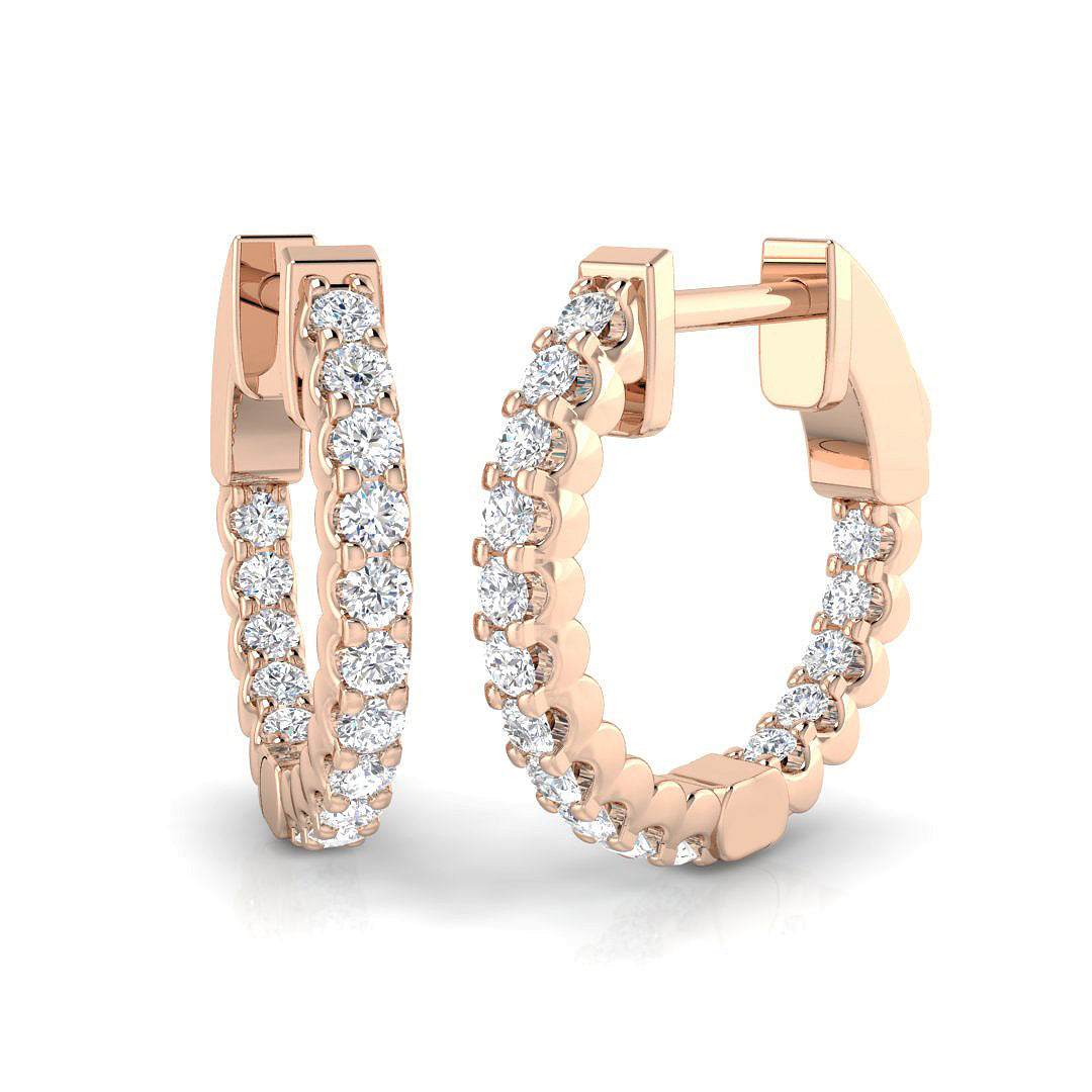 SE5547 — Earrings - 9k Rose Gold