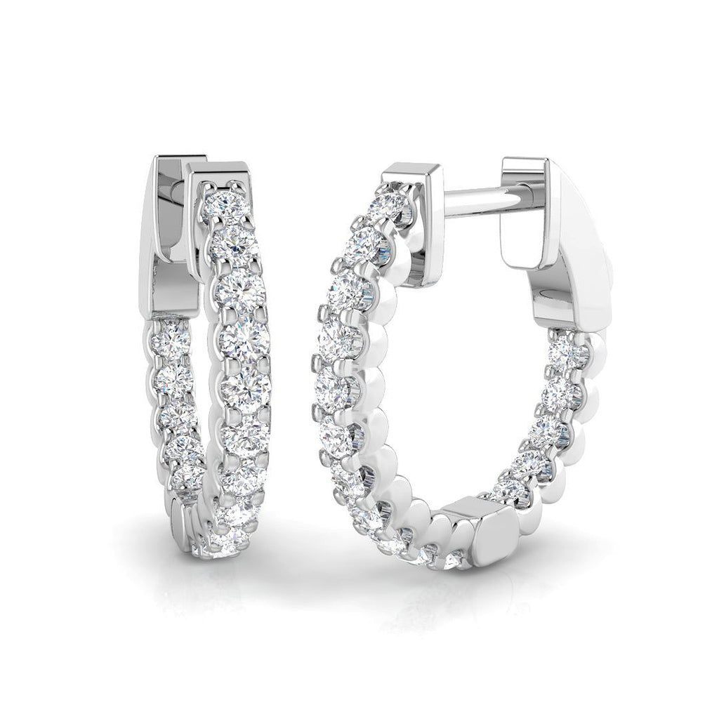 SE5547 — Earrings - 9k White Gold