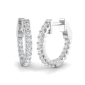SE5547 — Earrings - 9k White Gold