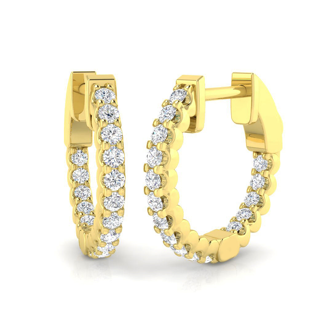 SE5547 — Earrings - 9k Yellow Gold