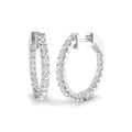 SE5549 — Earrings - 9k White Gold