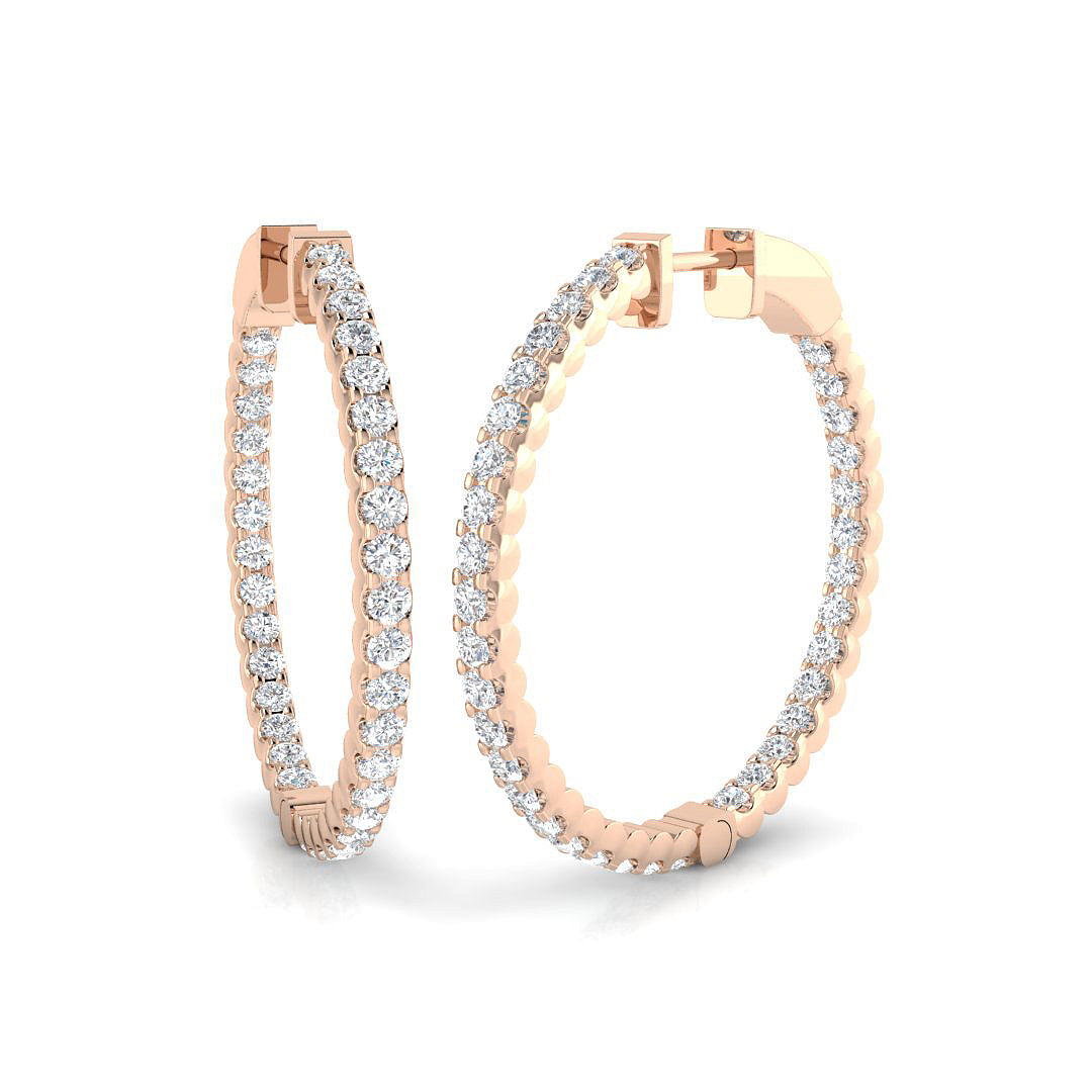 SE5551 — Earrings - 9k Rose Gold
