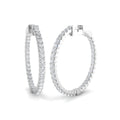 SE5551 — Earrings - 9k White Gold