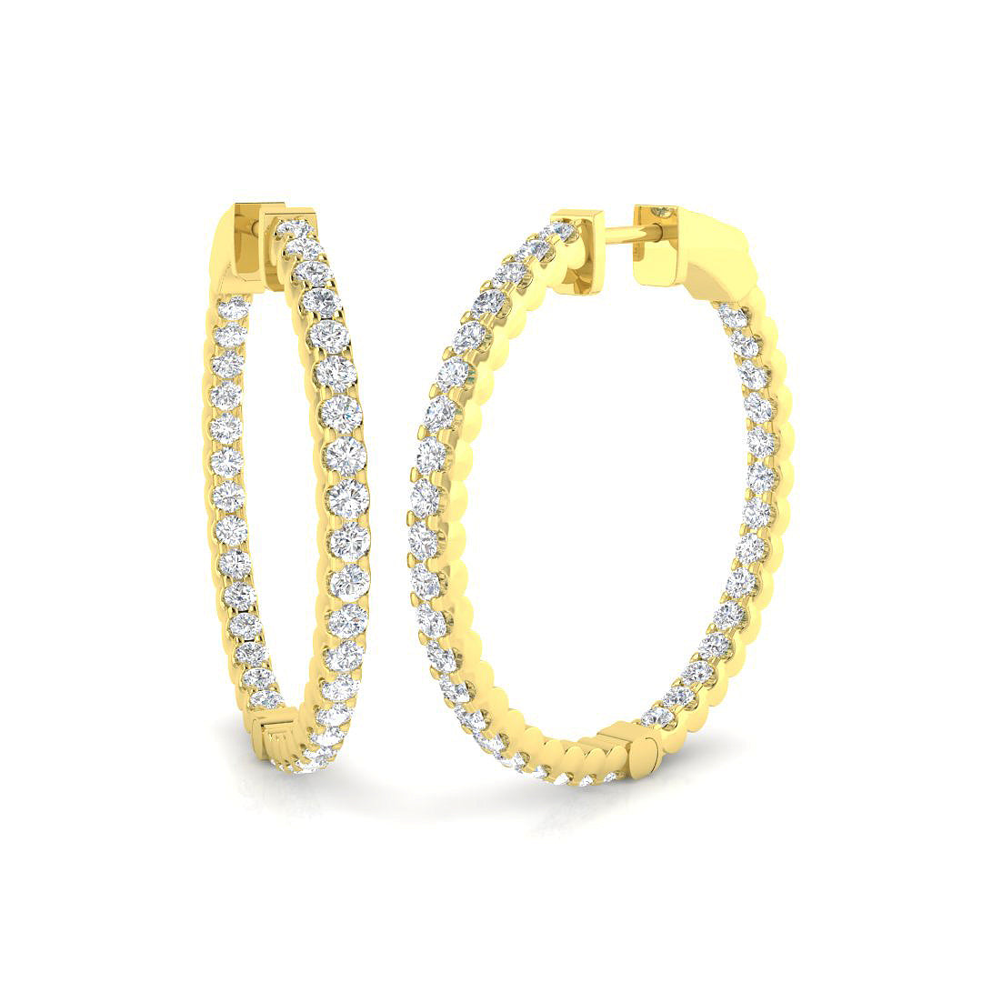 SE5551 — Earrings - 9k Yellow Gold