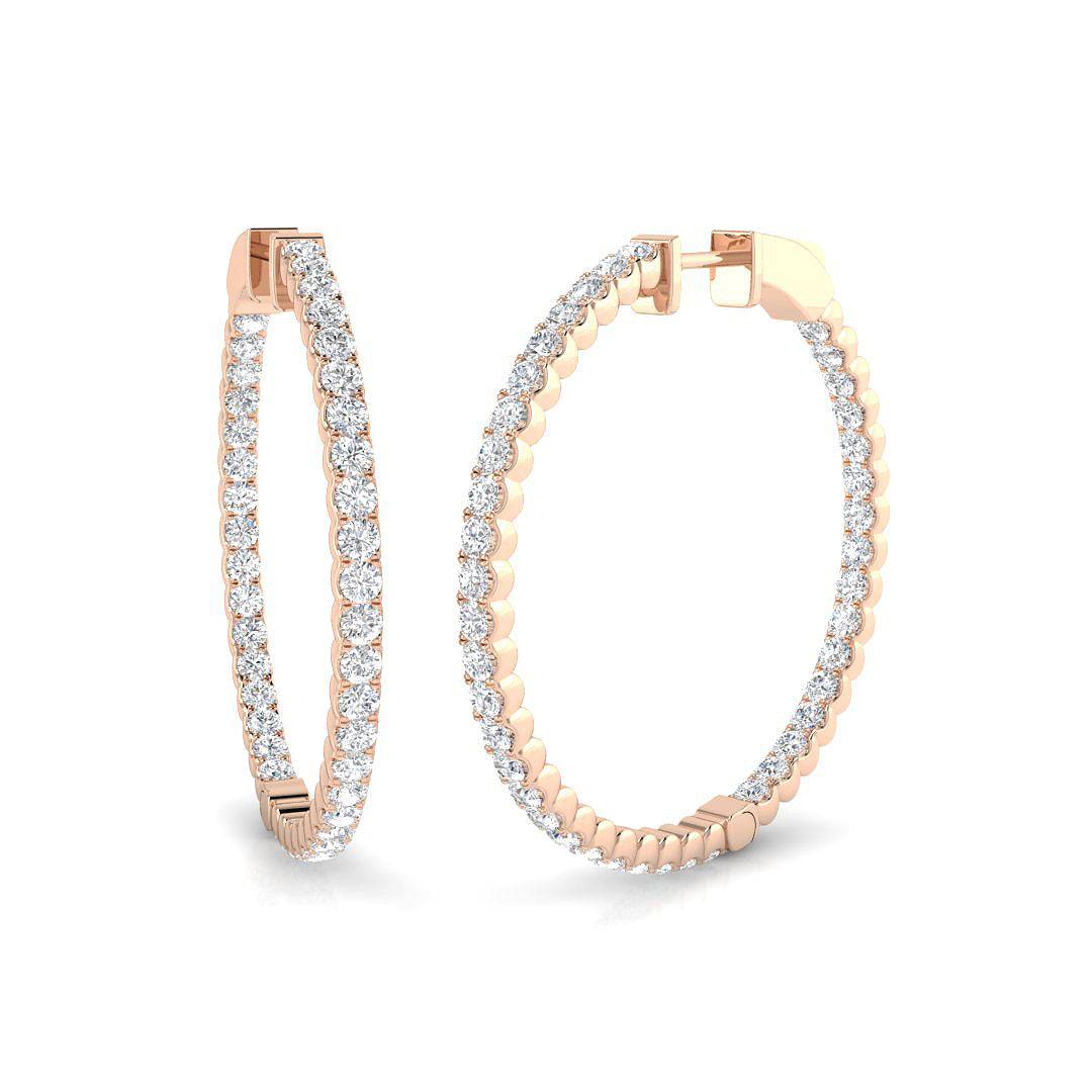 SE5552 — Earrings - 9k Rose Gold