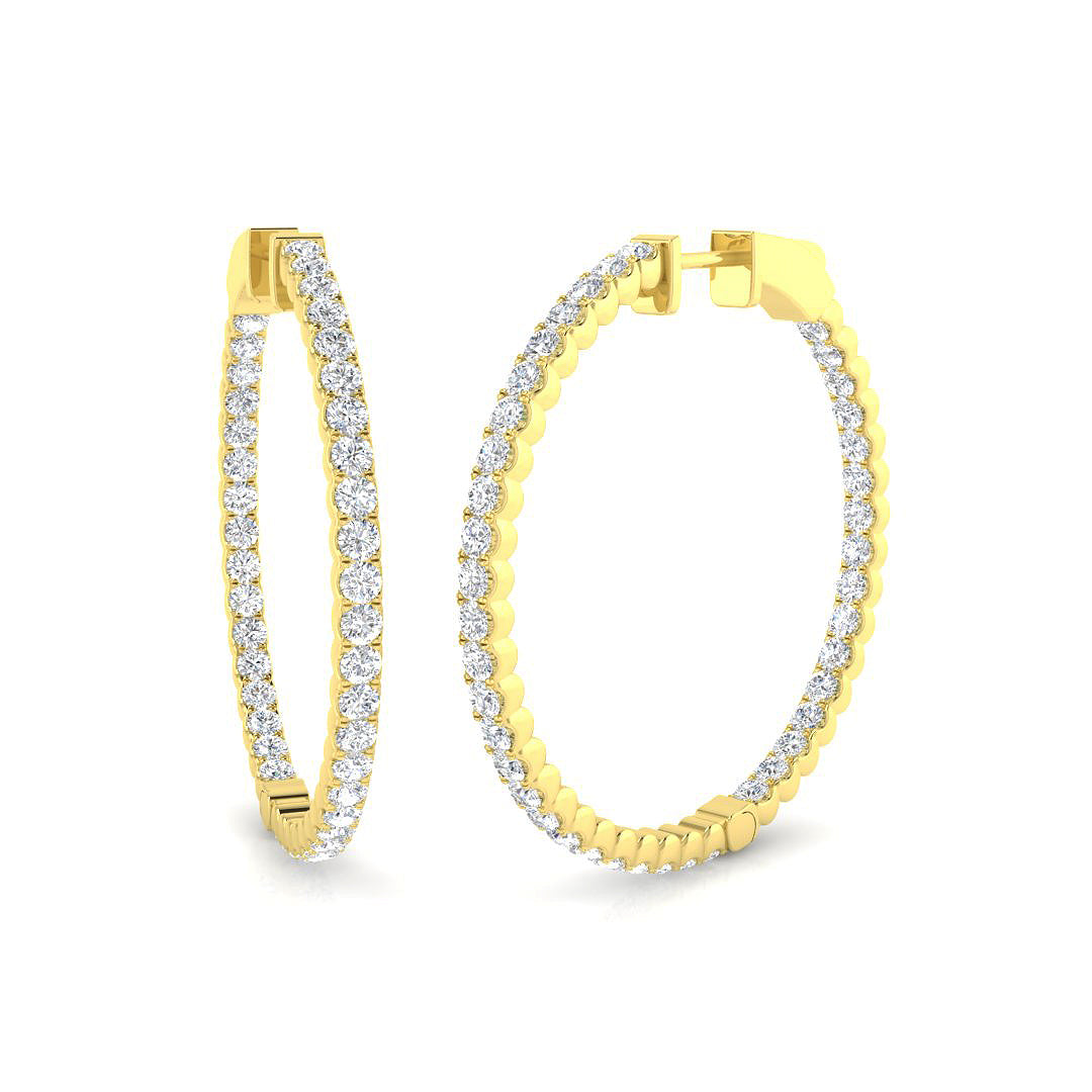 SE5552 — Earrings - 9k Yellow Gold