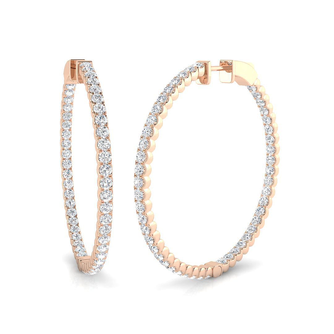 SE5553 — Earrings - 9k Rose Gold
