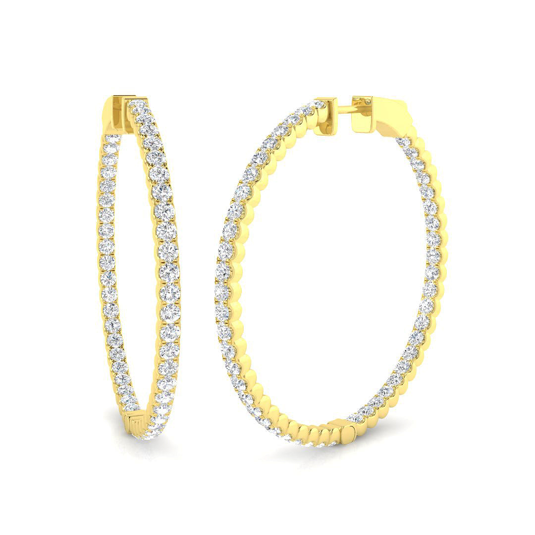 SE5553 — Earrings - 9k Yellow Gold