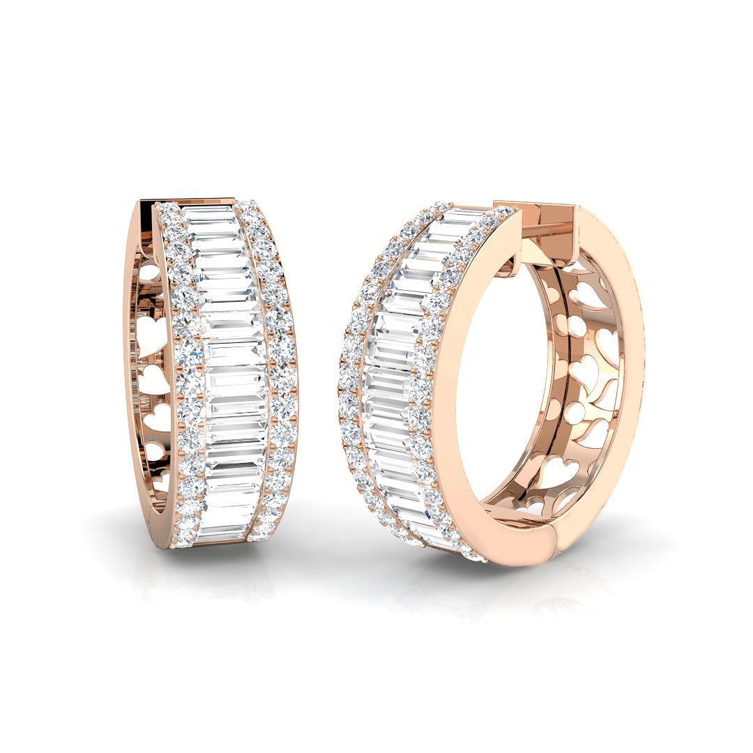 SE5554 — Earrings - 9k Rose Gold