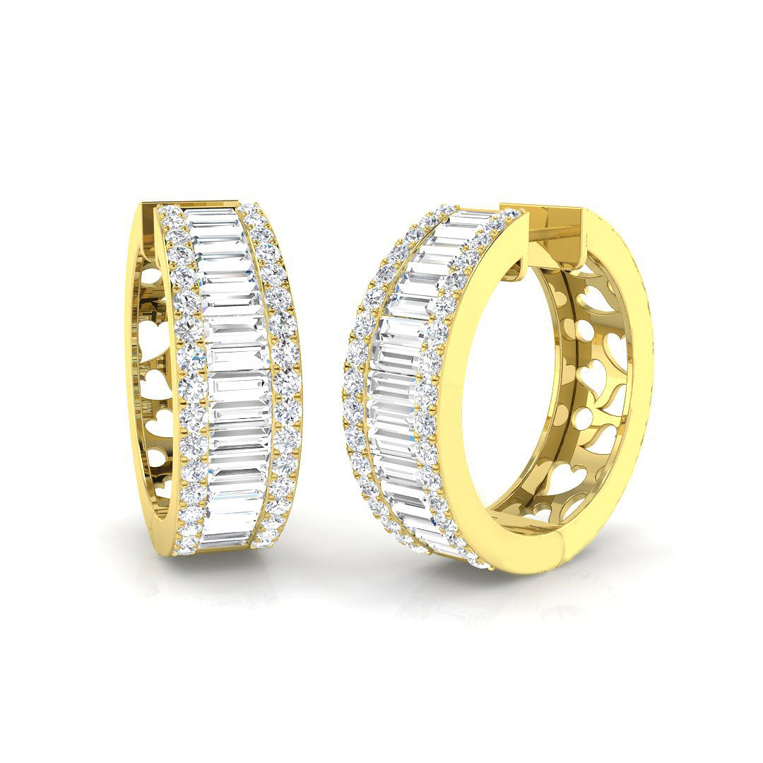 SE5554 — Earrings - 9k Yellow Gold